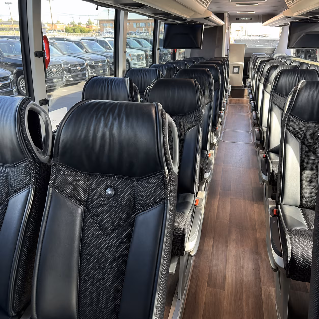 bus rental services for sandy springs government contractor events and conferences