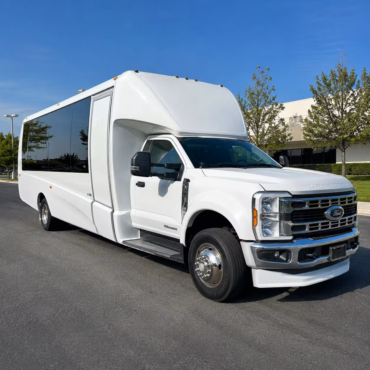 corporate shuttle buses for sandy springs business events
