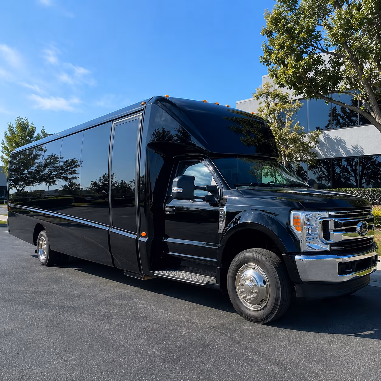 rent a bus in sandy springs for pre prom dinners and after prom plans