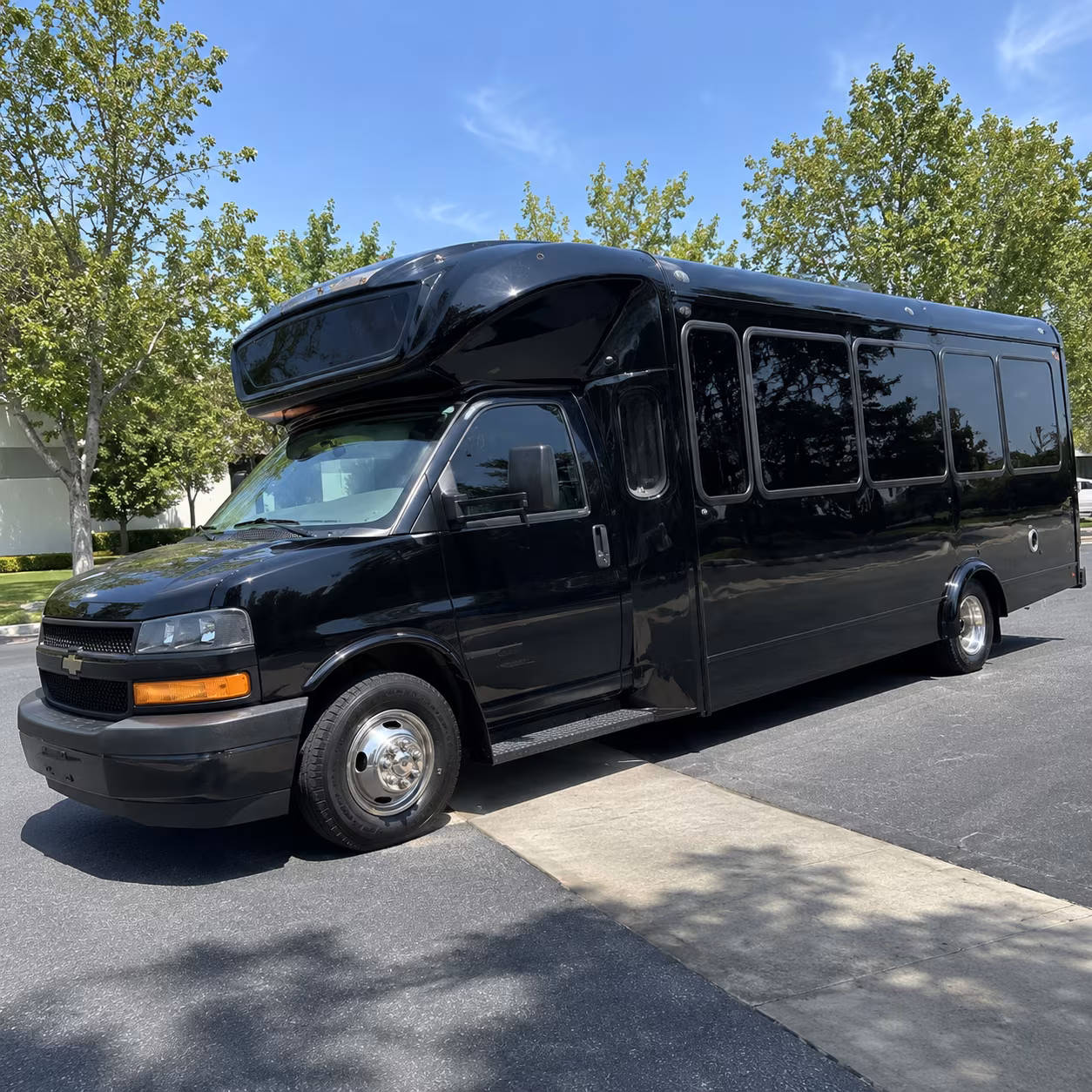 sandy springs 15 passenger party bus