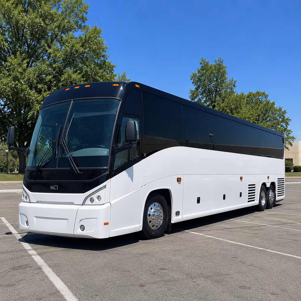 sandy springs charter bus rentals for federal agency shuttle service