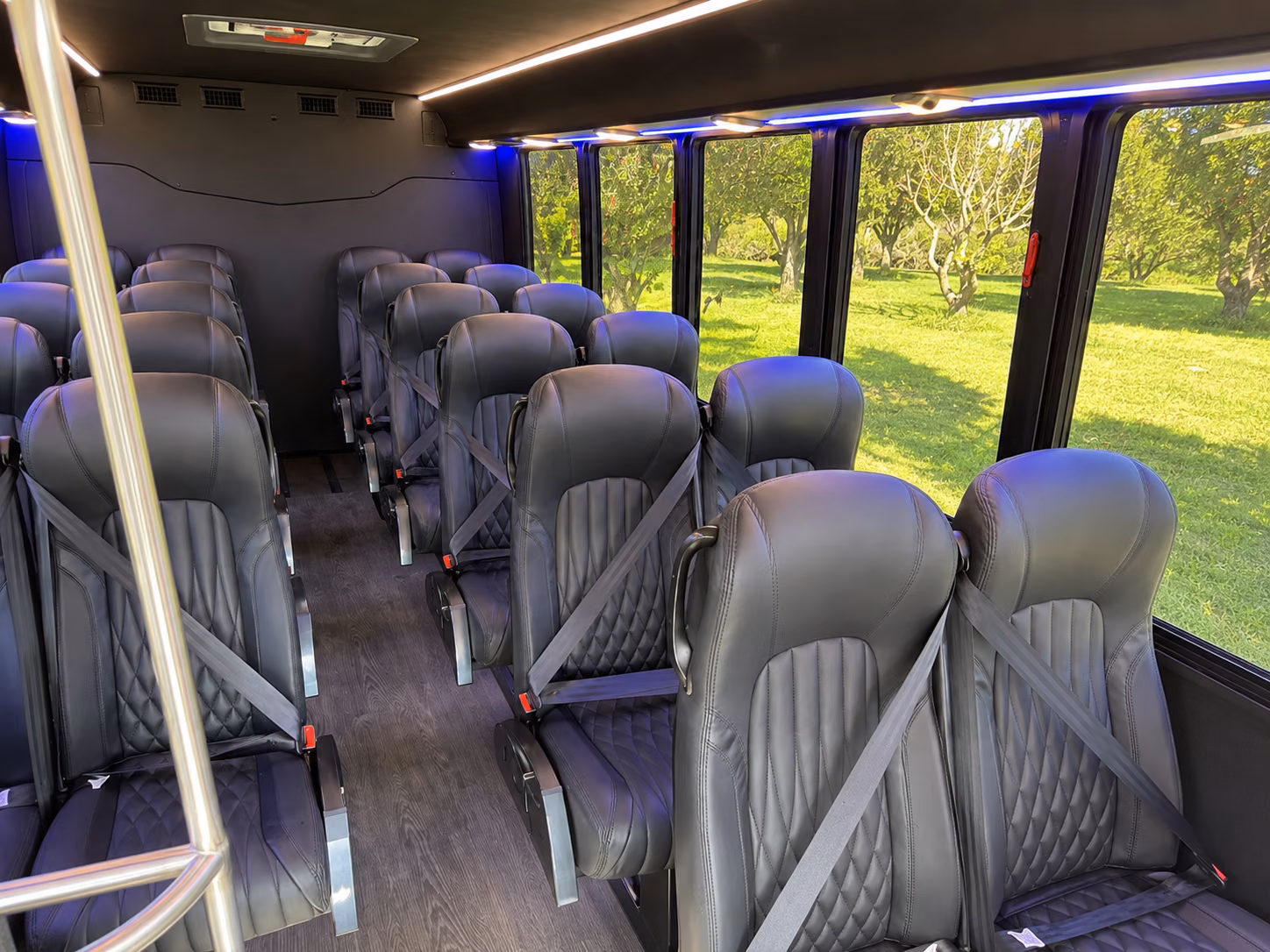 sandy springs employee transportation onboard seating
