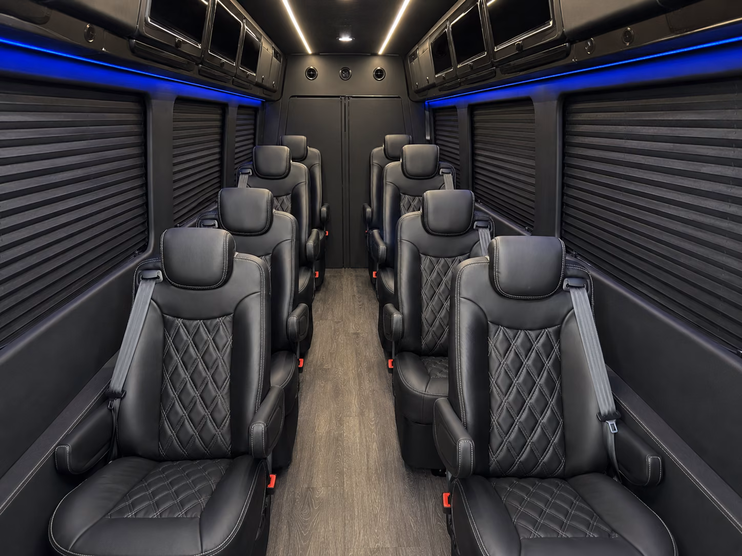 sandy springs long distance transportation onboard seating