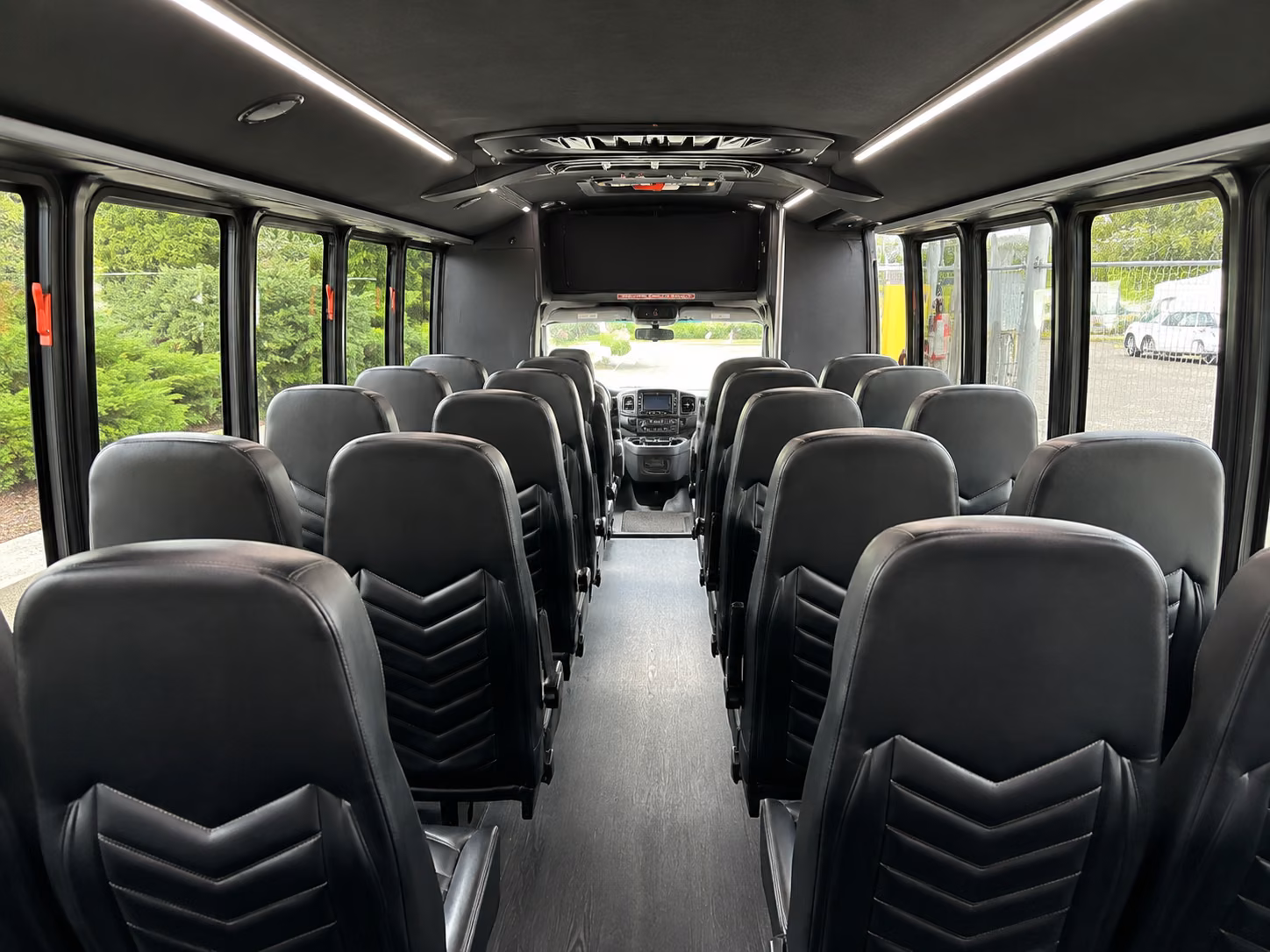 sandy springs sporting event transportation onboard seating