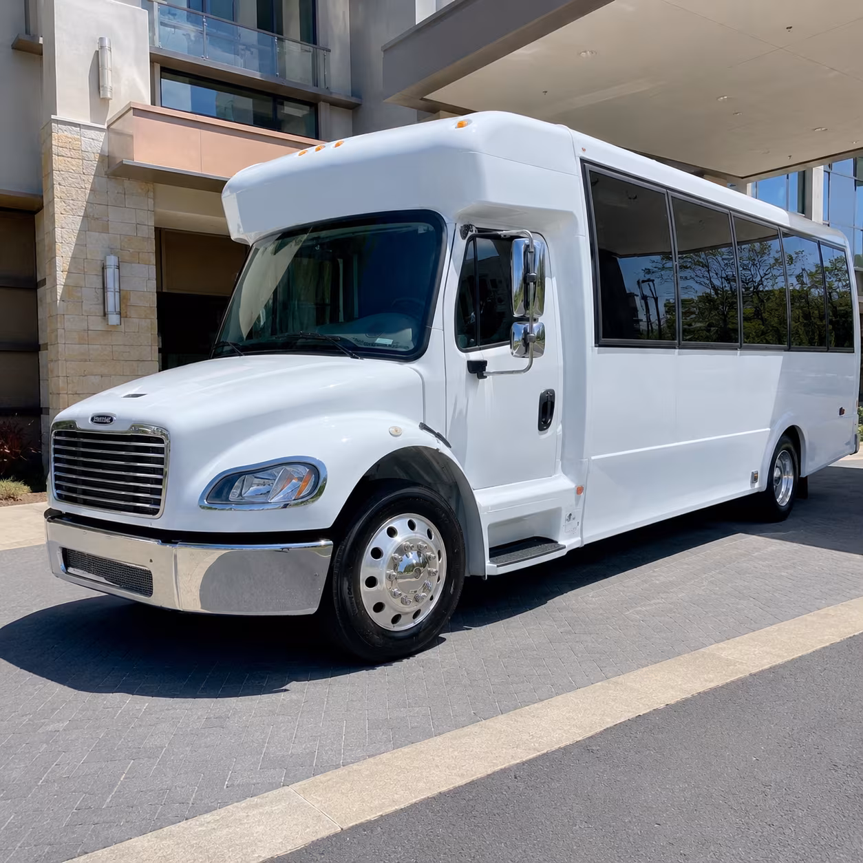 sports team and fan group buses in sandy springs